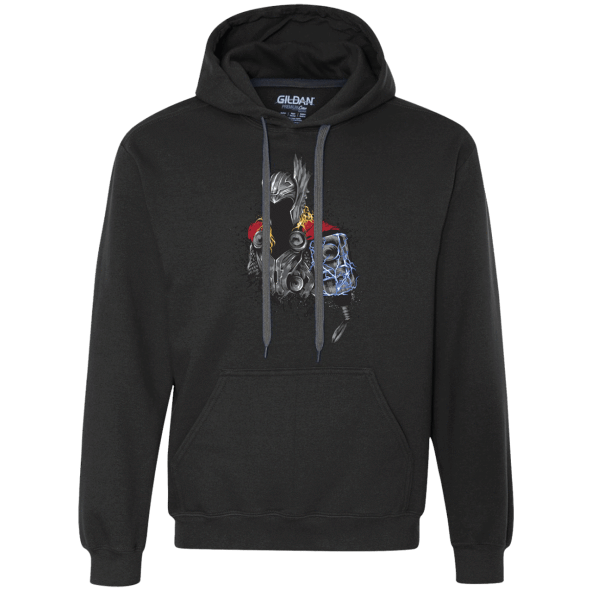 Sweatshirts Black / S The Power of Thunder Premium Fleece Hoodie