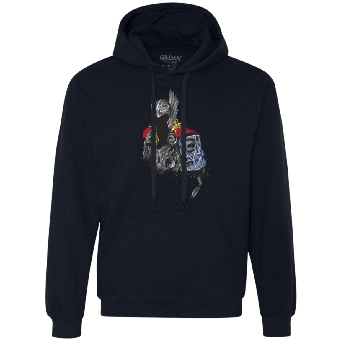 Sweatshirts Navy / S The Power of Thunder Premium Fleece Hoodie