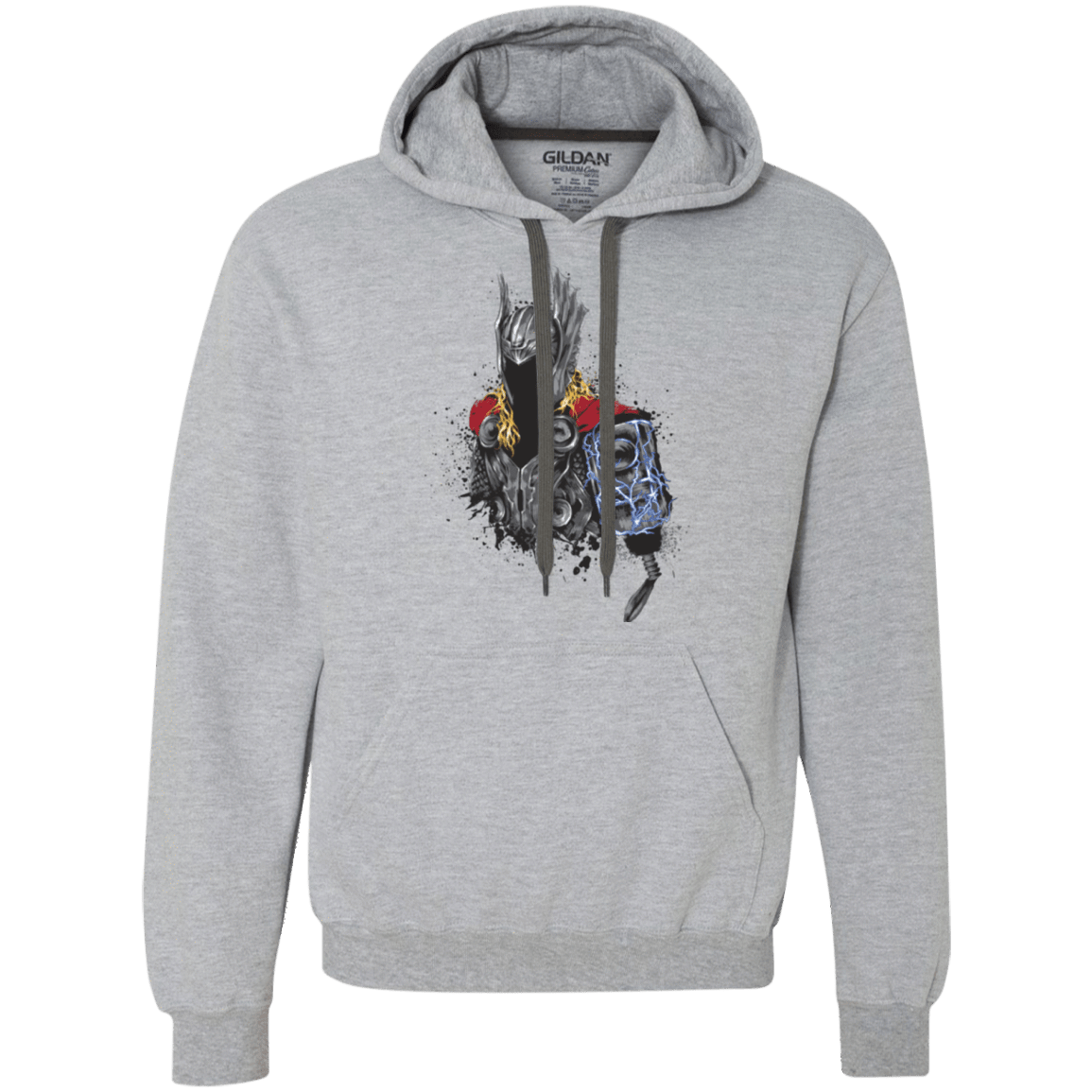 Sweatshirts Sport Grey / S The Power of Thunder Premium Fleece Hoodie