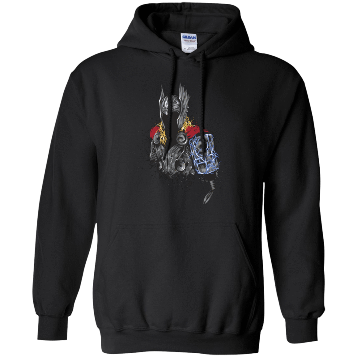 Sweatshirts Black / S The Power of Thunder Pullover Hoodie