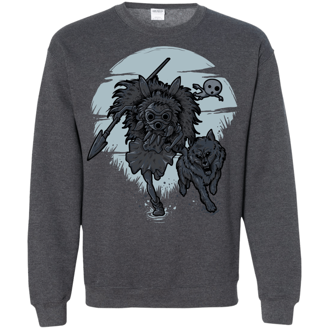 Sweatshirts Dark Heather / Small The Princess Crewneck Sweatshirt
