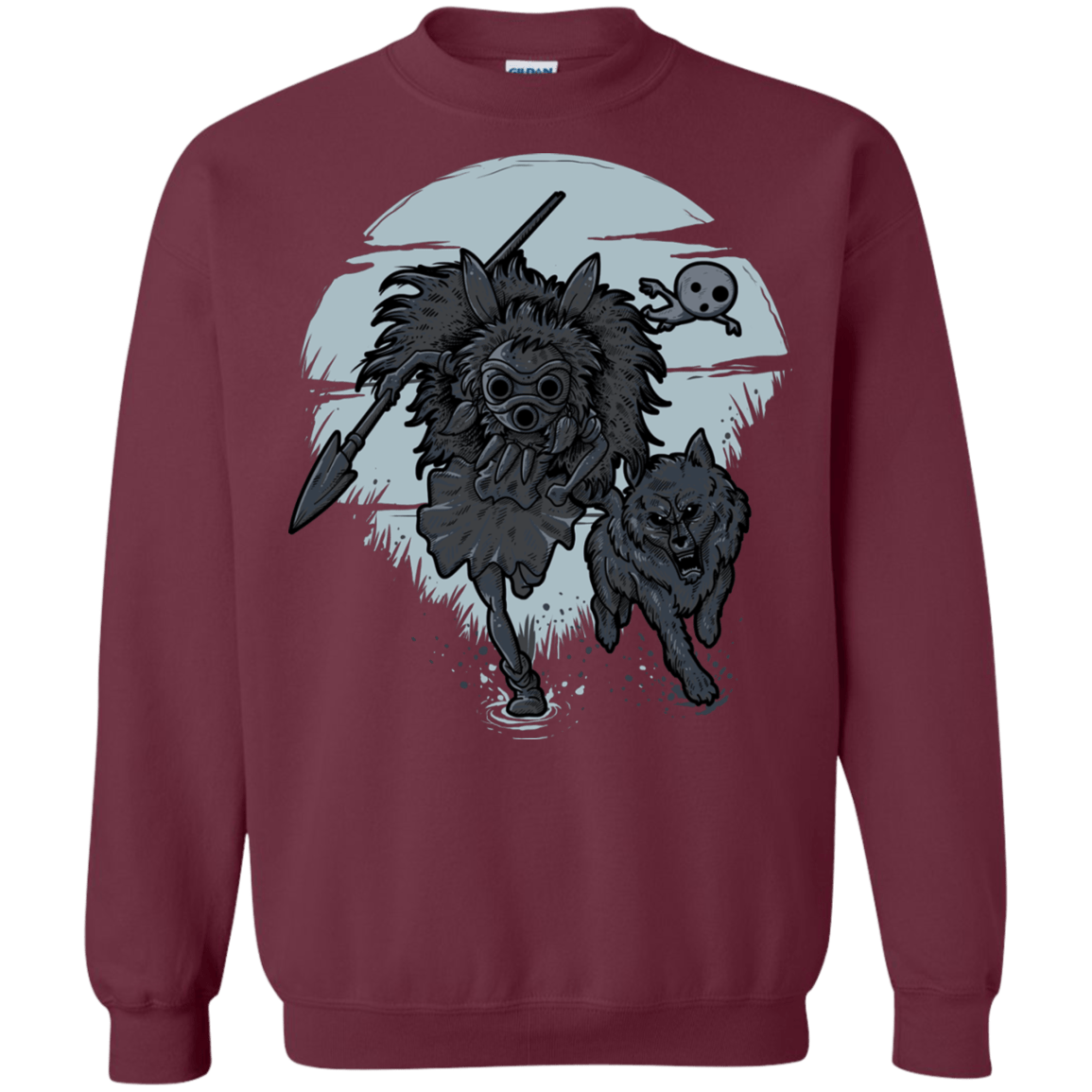 Sweatshirts Maroon / Small The Princess Crewneck Sweatshirt
