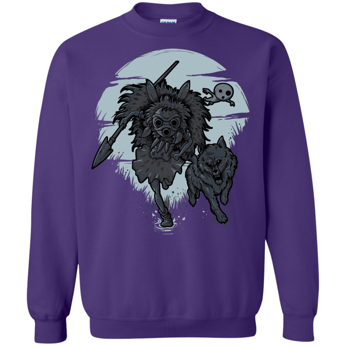 Sweatshirts Purple / Small The Princess Crewneck Sweatshirt