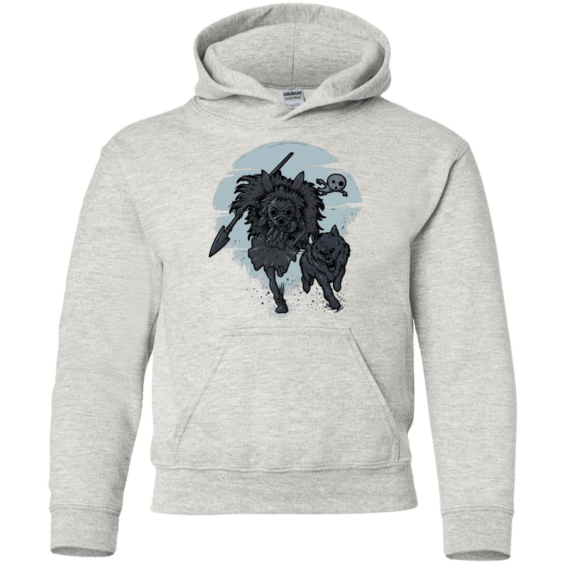 Sweatshirts Ash / YS The Princess Youth Hoodie