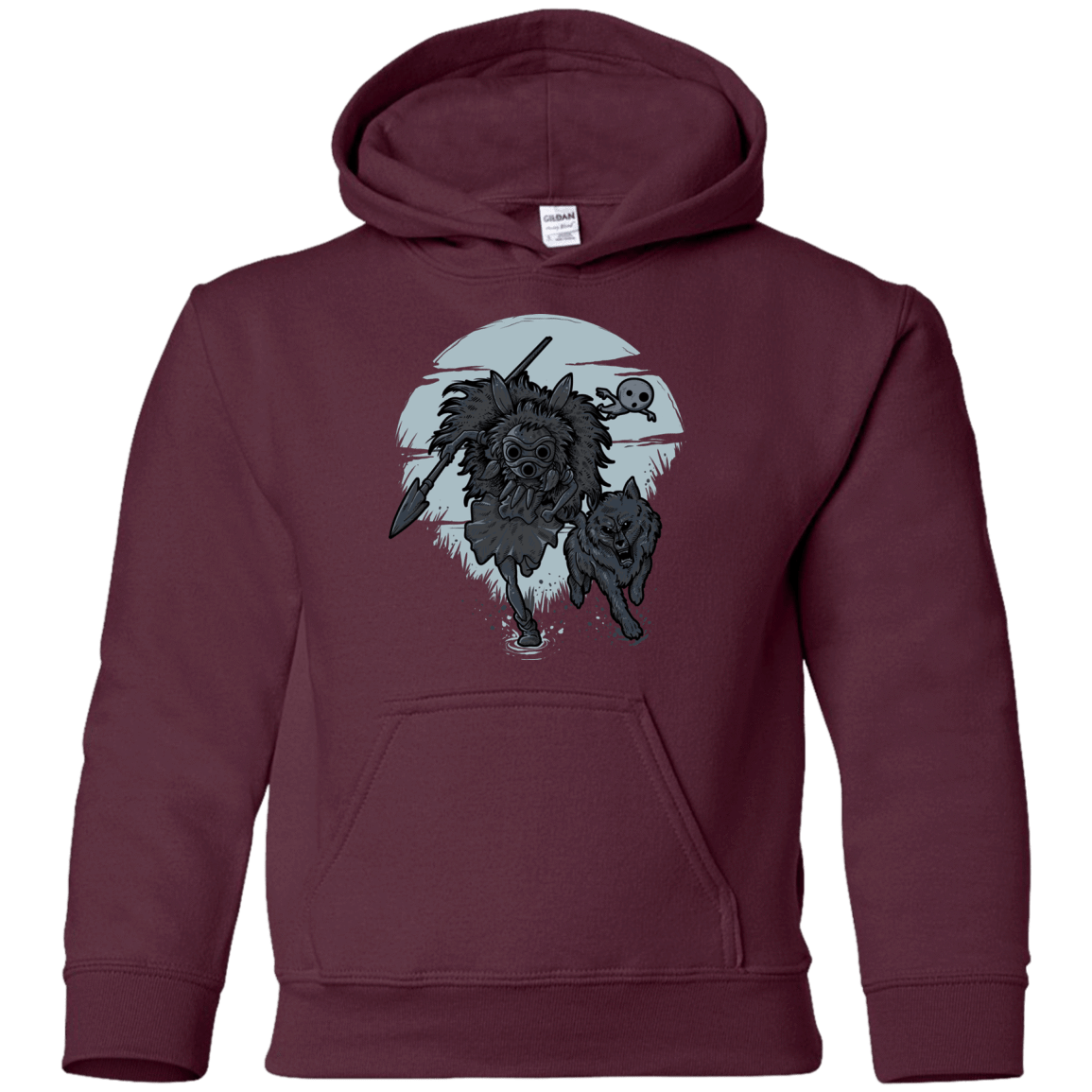Sweatshirts Maroon / YS The Princess Youth Hoodie