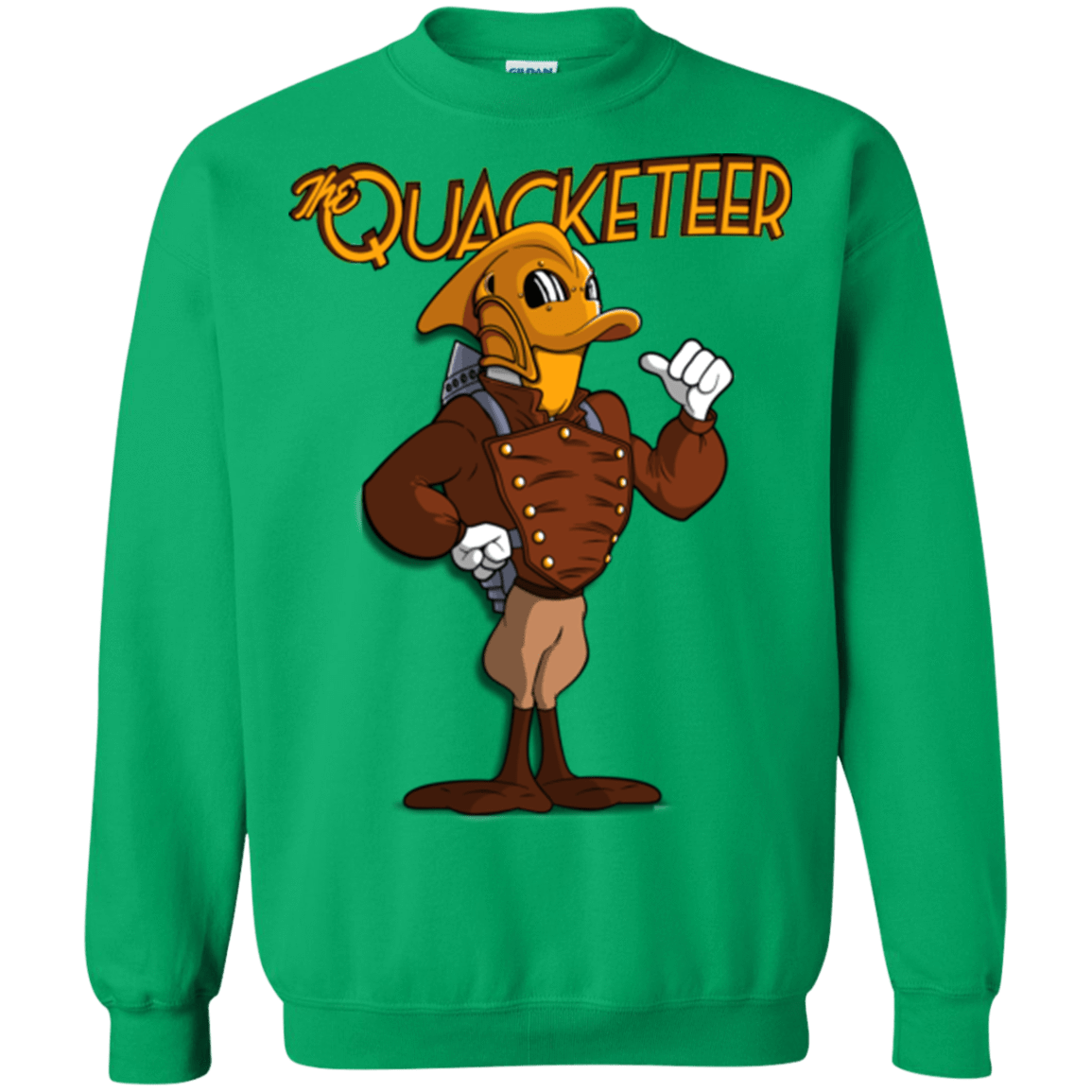 Sweatshirts Irish Green / Small The Quacketeer Crewneck Sweatshirt