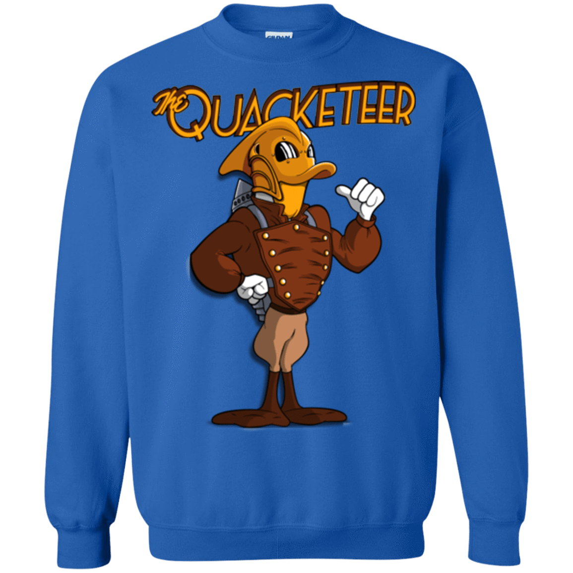 Sweatshirts Royal / Small The Quacketeer Crewneck Sweatshirt