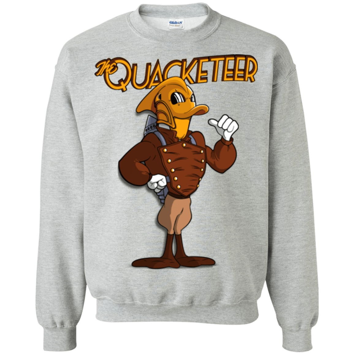 Sweatshirts Sport Grey / Small The Quacketeer Crewneck Sweatshirt