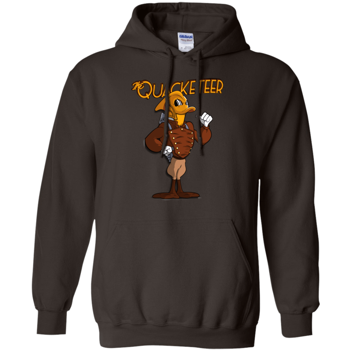 Sweatshirts Dark Chocolate / Small The Quacketeer Pullover Hoodie