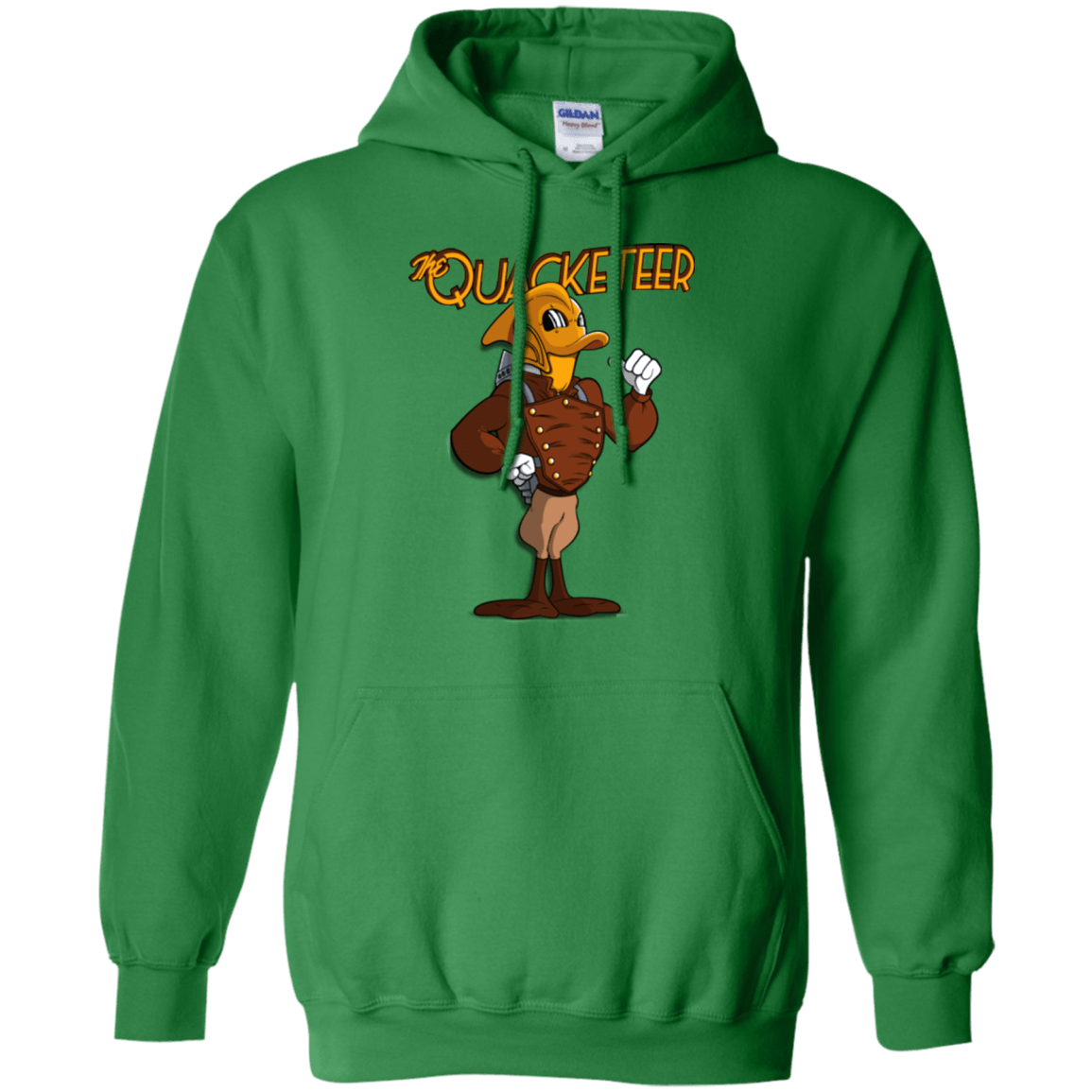 Sweatshirts Irish Green / Small The Quacketeer Pullover Hoodie