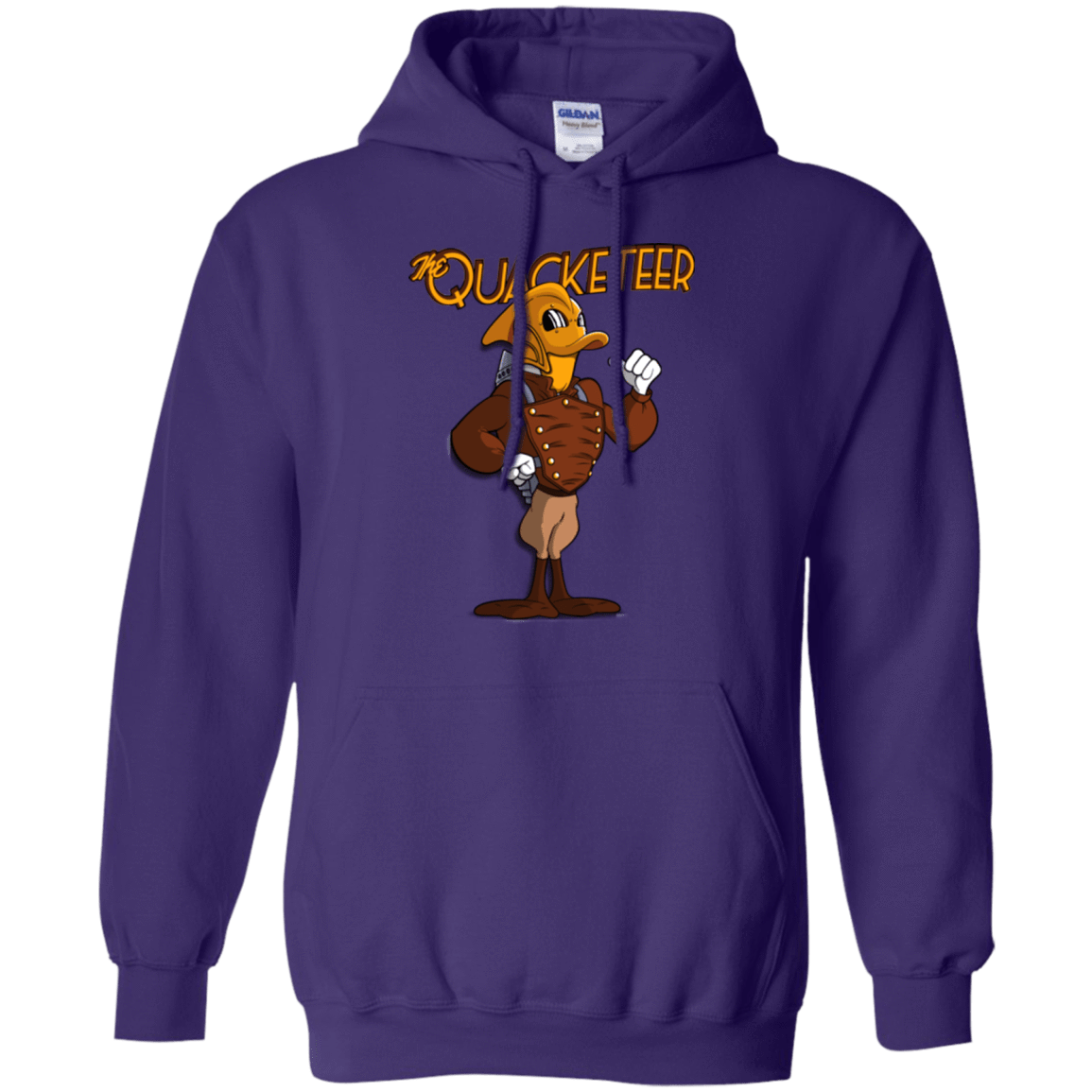 Sweatshirts Purple / Small The Quacketeer Pullover Hoodie