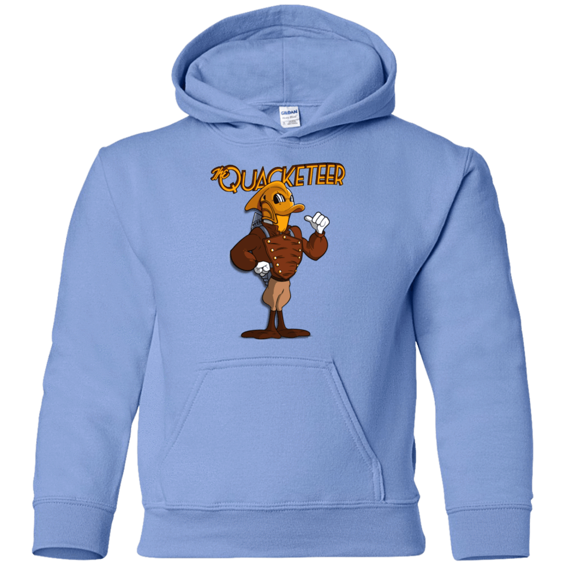 Sweatshirts Carolina Blue / YS The Quacketeer Youth Hoodie