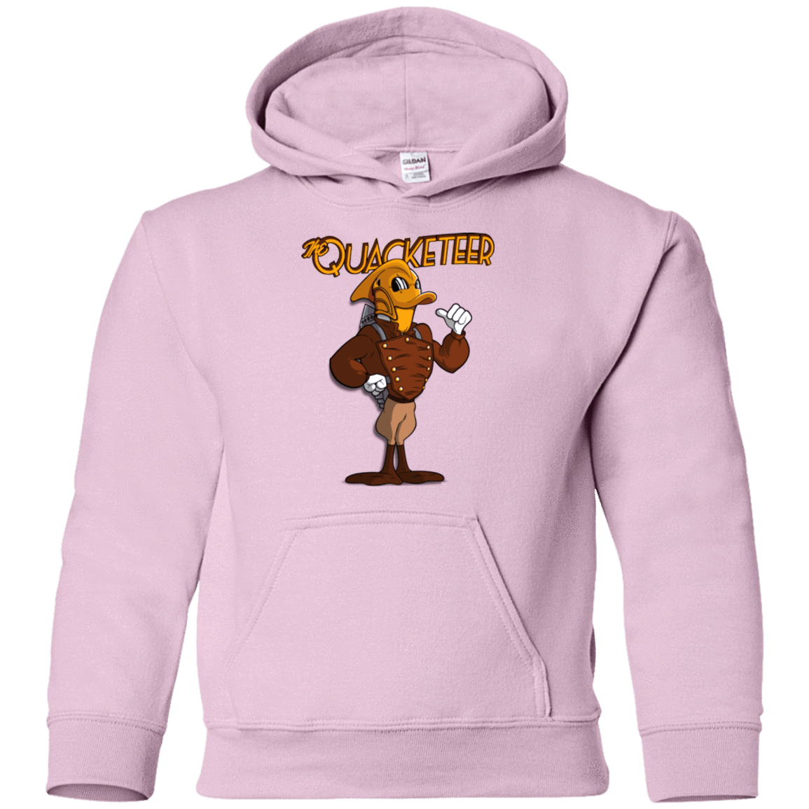 Sweatshirts Light Pink / YS The Quacketeer Youth Hoodie