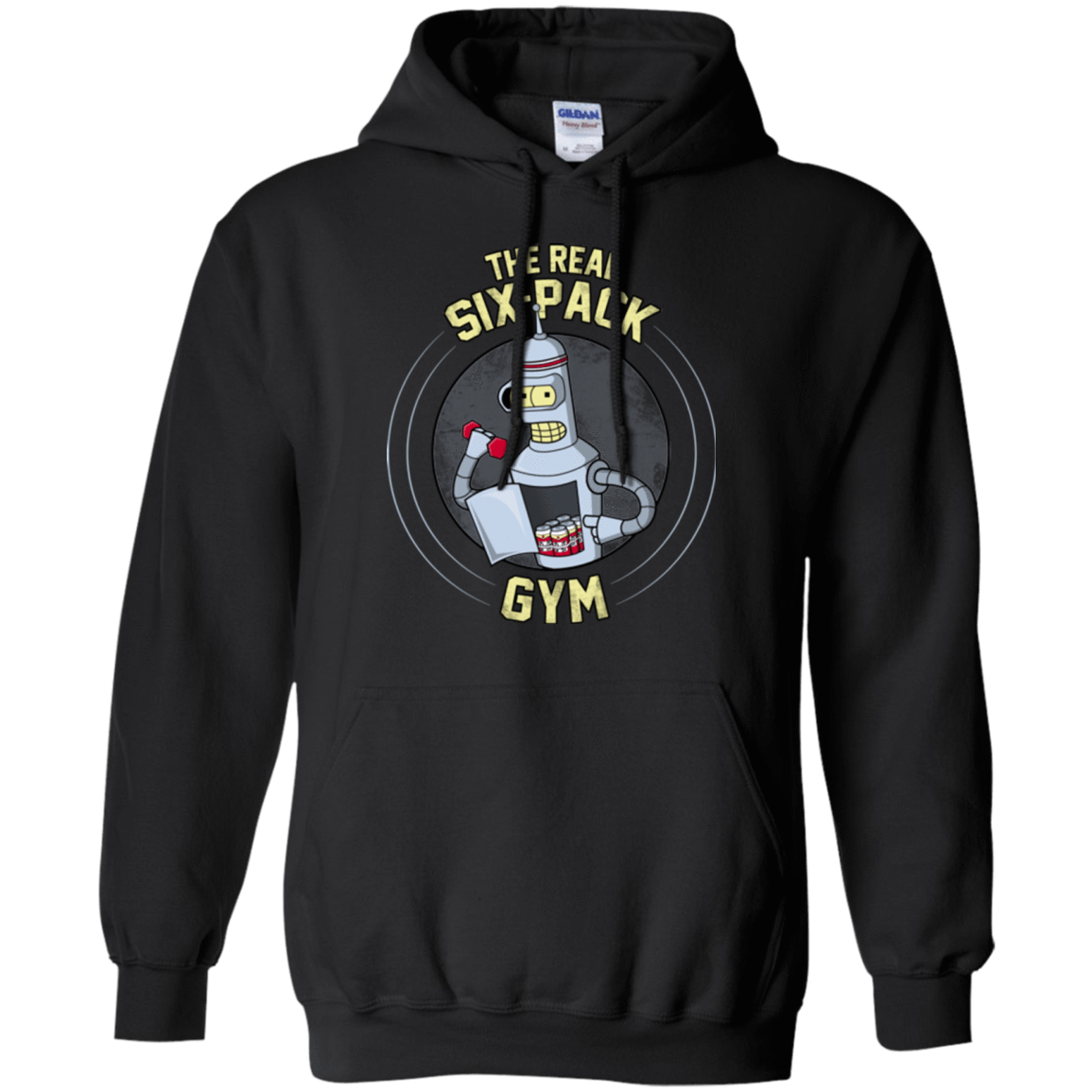 Sweatshirts Black / Small The Real Six Pack Pullover Hoodie