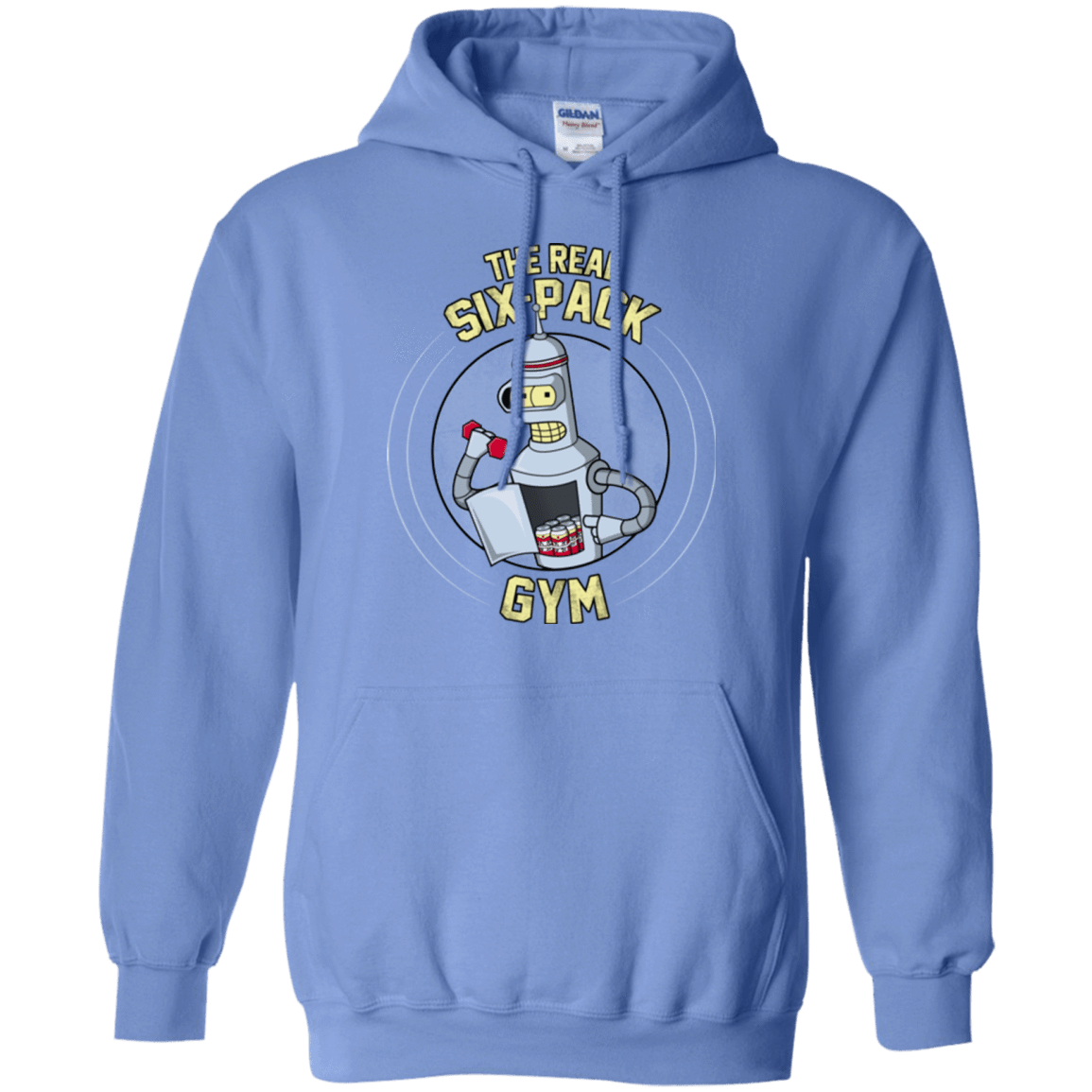 Sweatshirts Carolina Blue / Small The Real Six Pack Pullover Hoodie