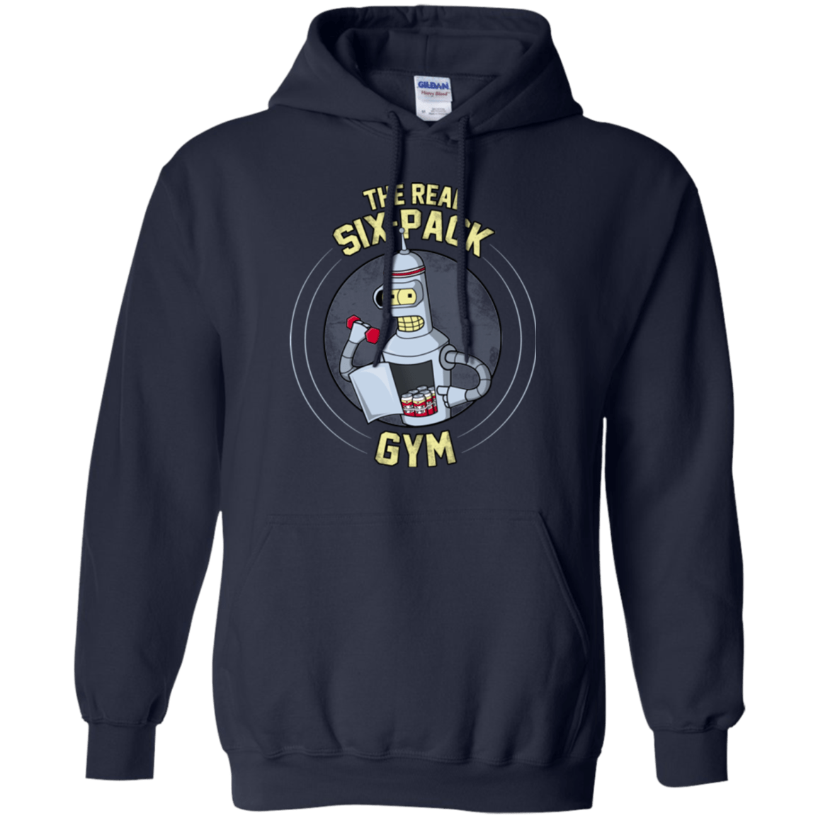 Sweatshirts Navy / Small The Real Six Pack Pullover Hoodie