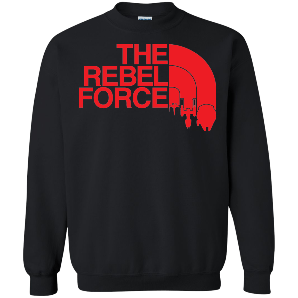 Sweatshirts Black / Small The Rebel Force 2 Crewneck Sweatshirt