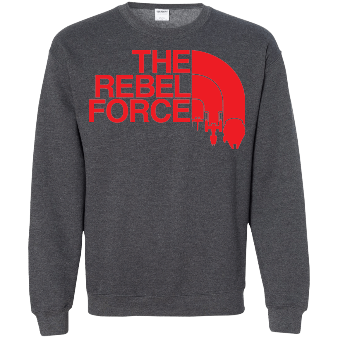 Sweatshirts Dark Heather / Small The Rebel Force 2 Crewneck Sweatshirt