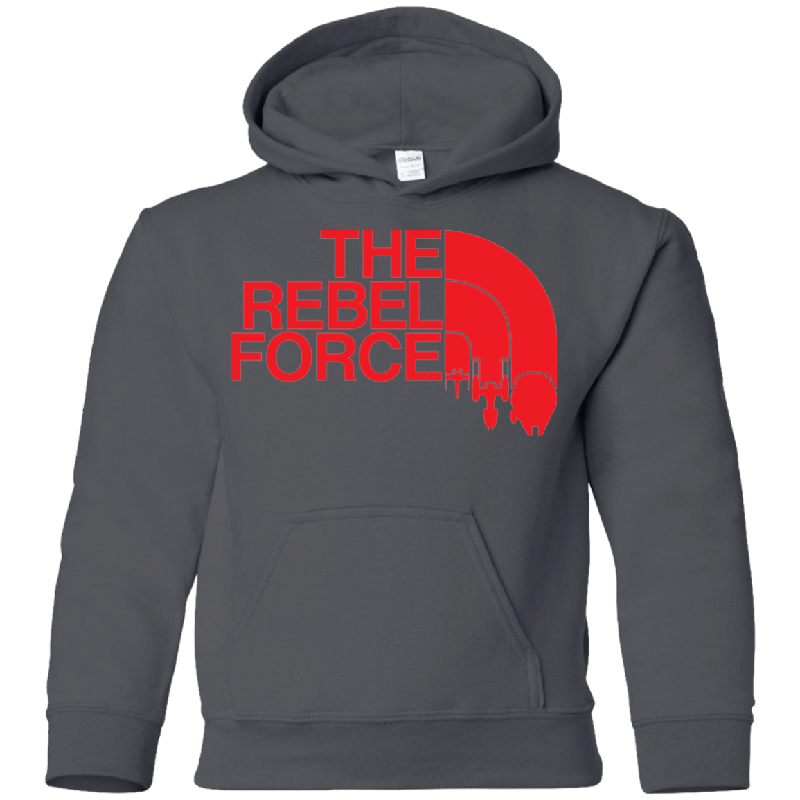 Sweatshirts Charcoal / YS The Rebel Force 2 Youth Hoodie