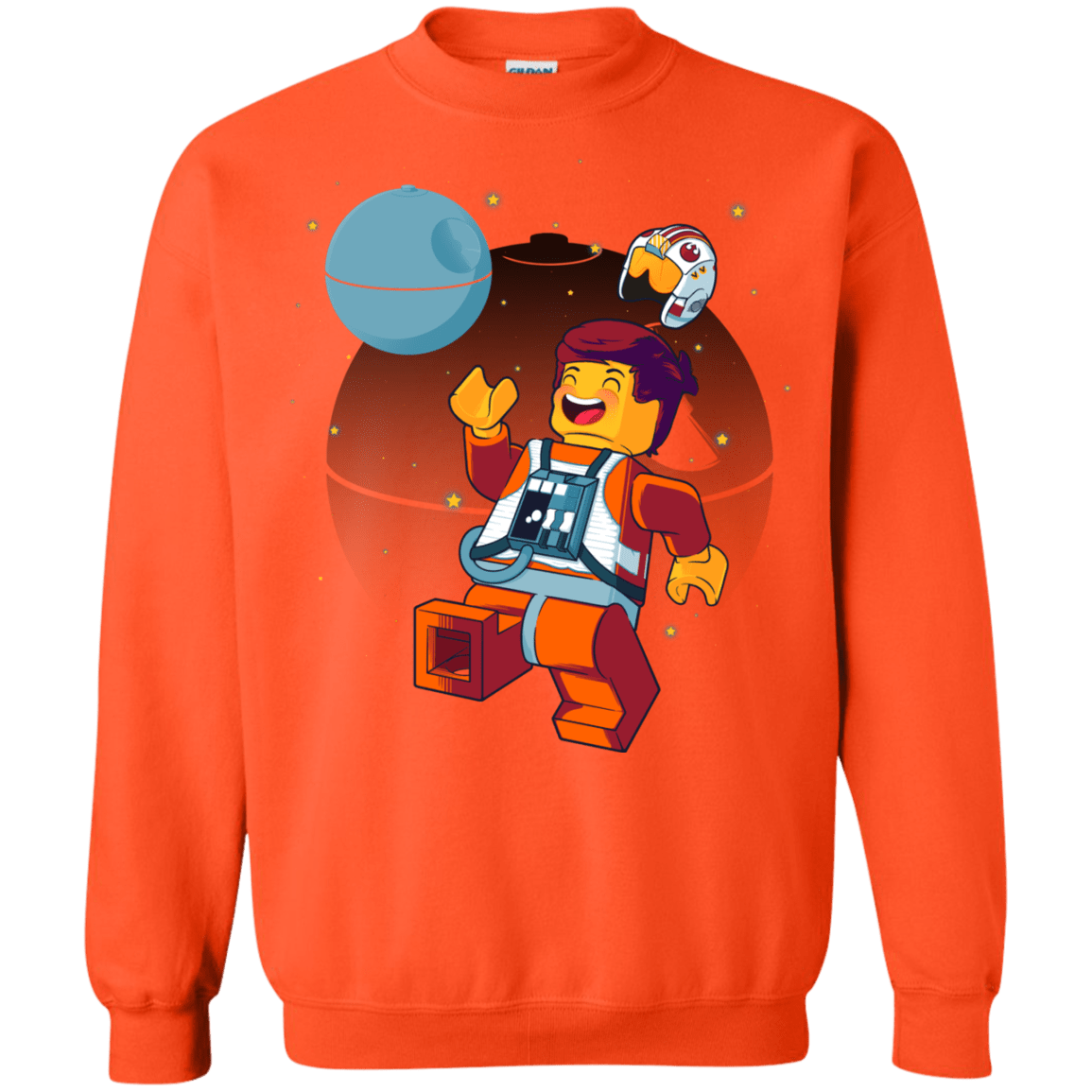Sweatshirts Orange / Small The Rebellion Is Awesome Crewneck Sweatshirt