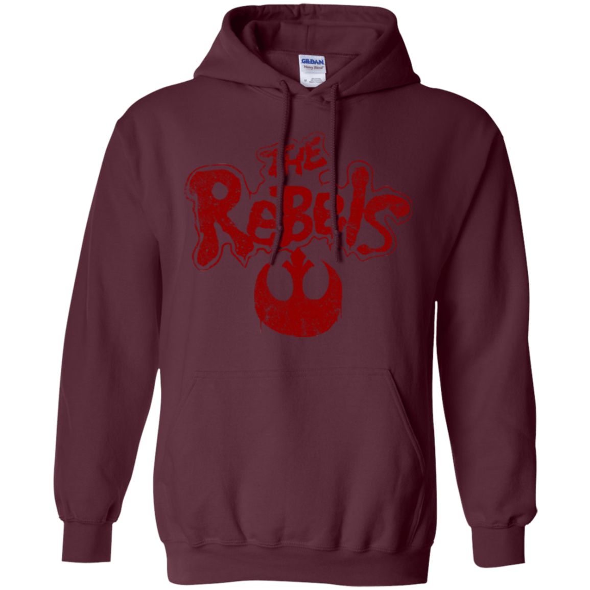 Sweatshirts Maroon / Small The Rebels (1) Pullover Hoodie