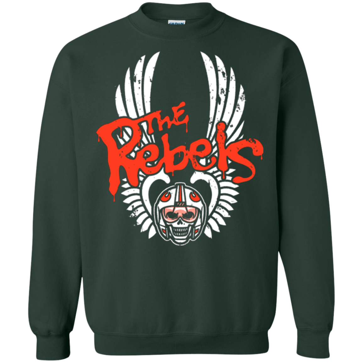 Sweatshirts Forest Green / Small THE REBELS Crewneck Sweatshirt