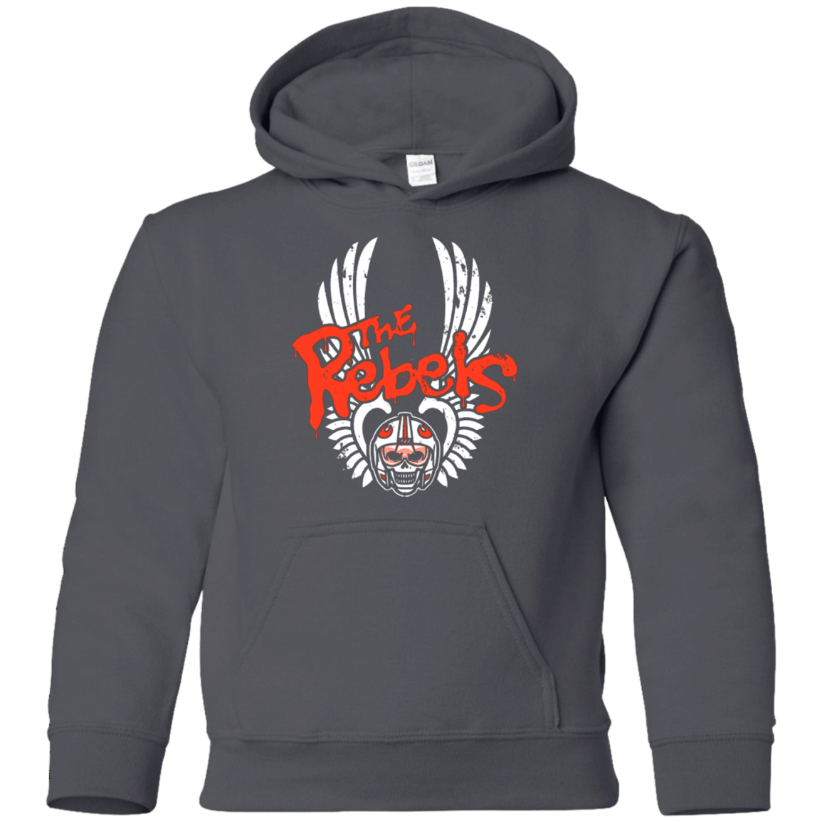 Sweatshirts Charcoal / YS THE REBELS Youth Hoodie