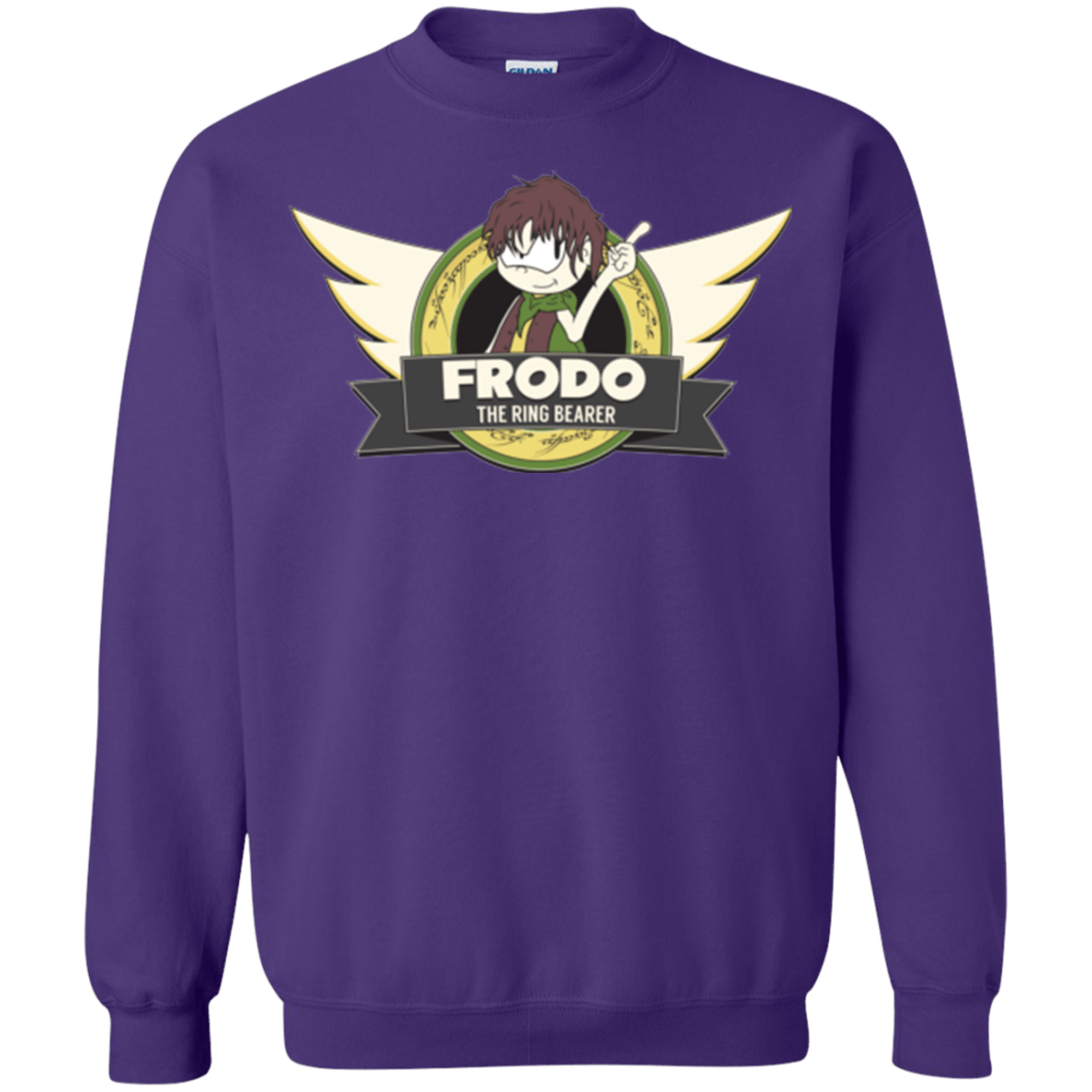 Sweatshirts Purple / Small The Ring Bearer Crewneck Sweatshirt