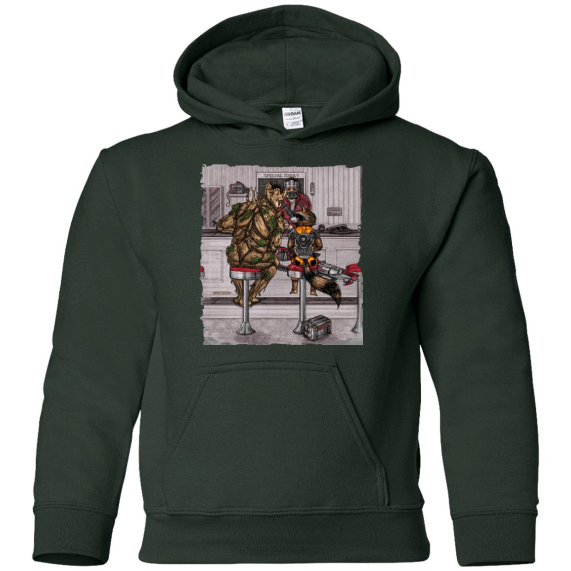 Sweatshirts Forest Green / YS The Runaways Youth Hoodie