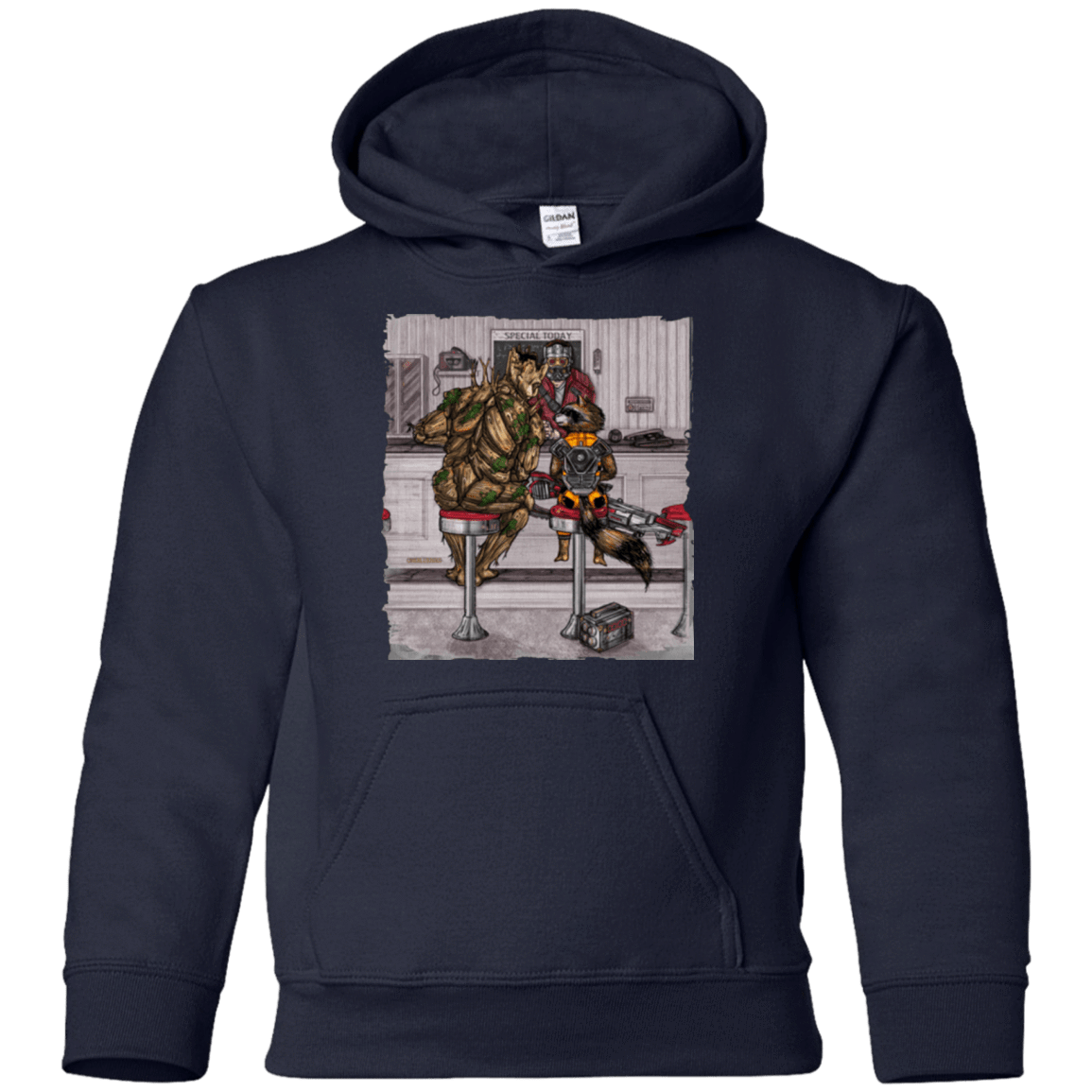 Sweatshirts Navy / YS The Runaways Youth Hoodie