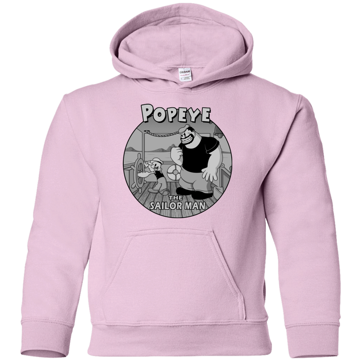 Sweatshirts Light Pink / YS The Sailor Man Youth Hoodie
