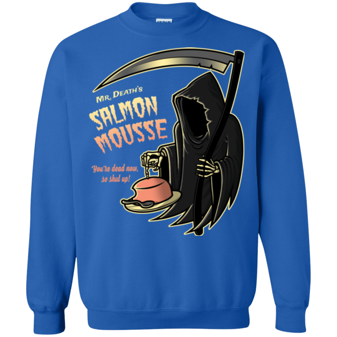 Sweatshirts Royal / Small The Salmon Mousse Crewneck Sweatshirt