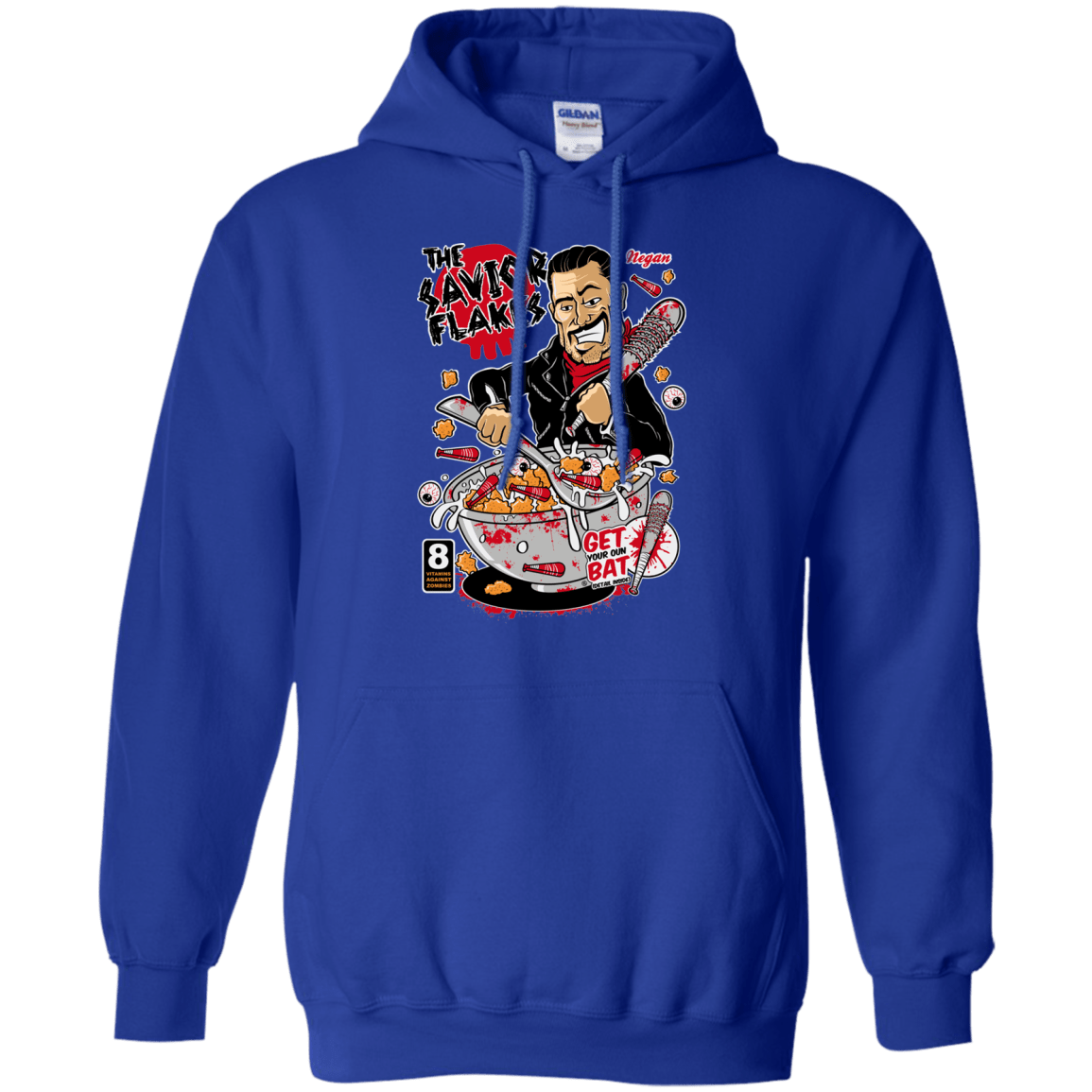 Sweatshirts Royal / S The Savior Flakes Pullover Hoodie