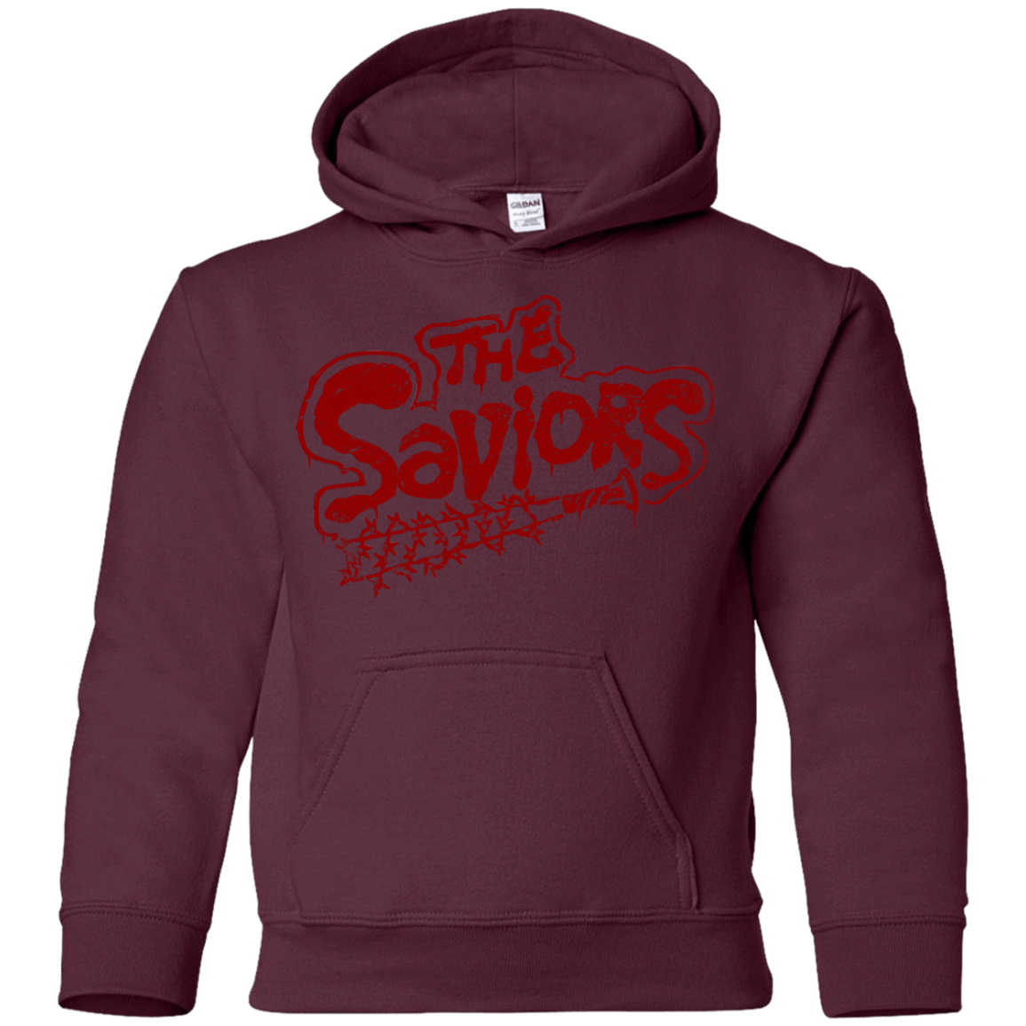 Sweatshirts Maroon / YS The Saviors Youth Hoodie