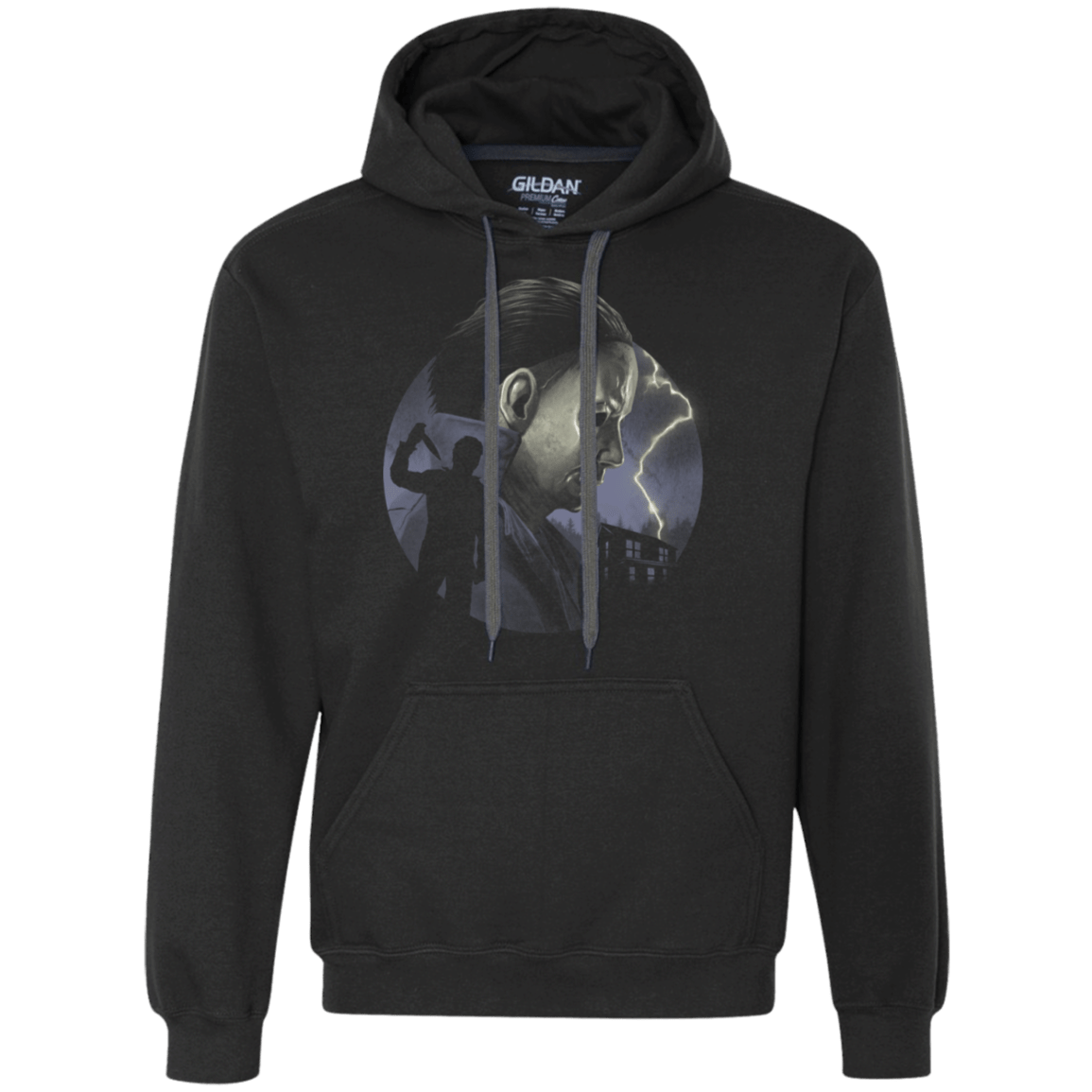 Sweatshirts Black / S The Shaped Slasher Premium Fleece Hoodie
