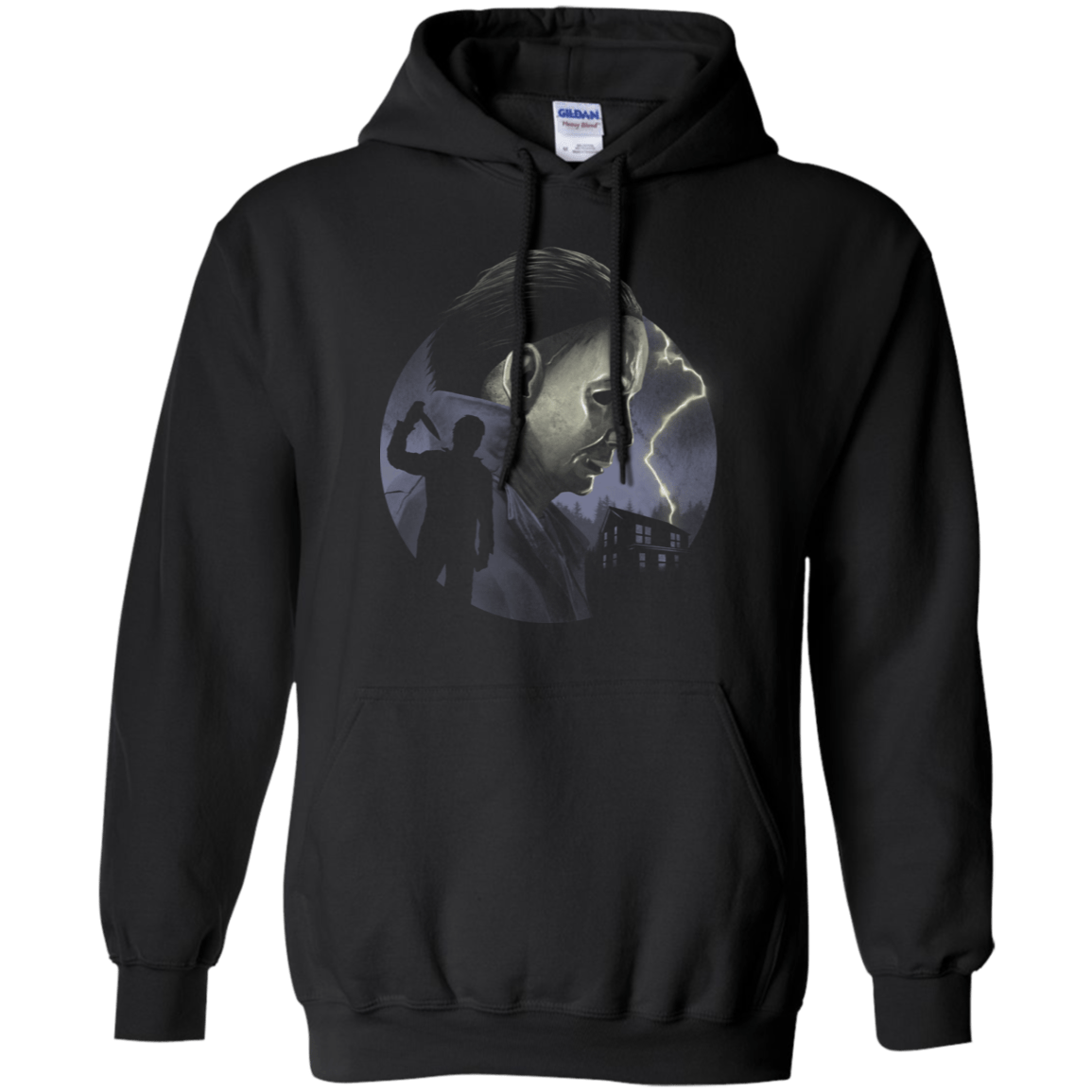 Sweatshirts Black / S The Shaped Slasher Pullover Hoodie