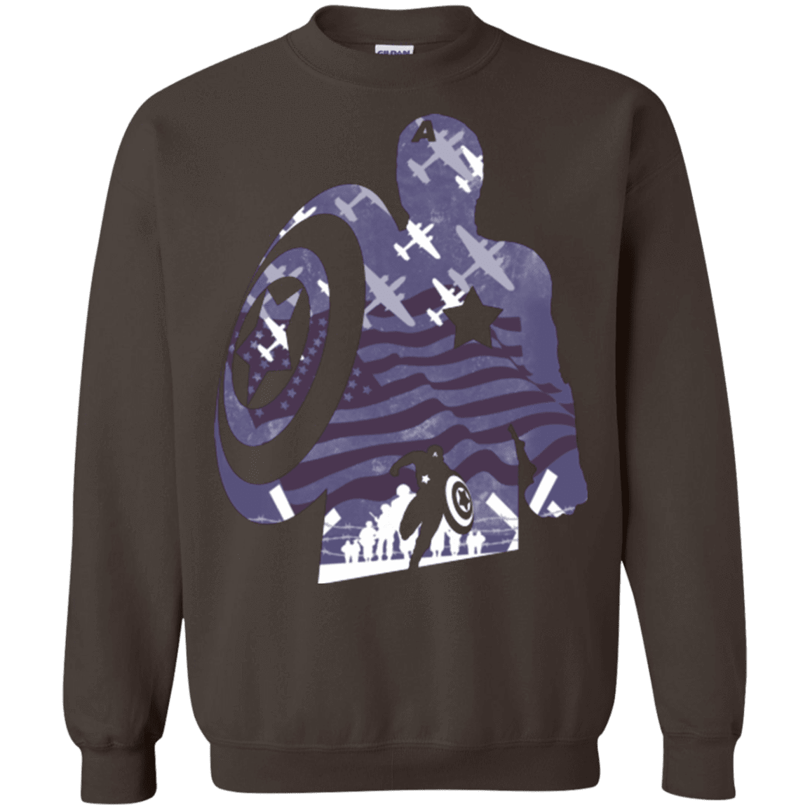 Sweatshirts Dark Chocolate / Small The Soldier Crewneck Sweatshirt