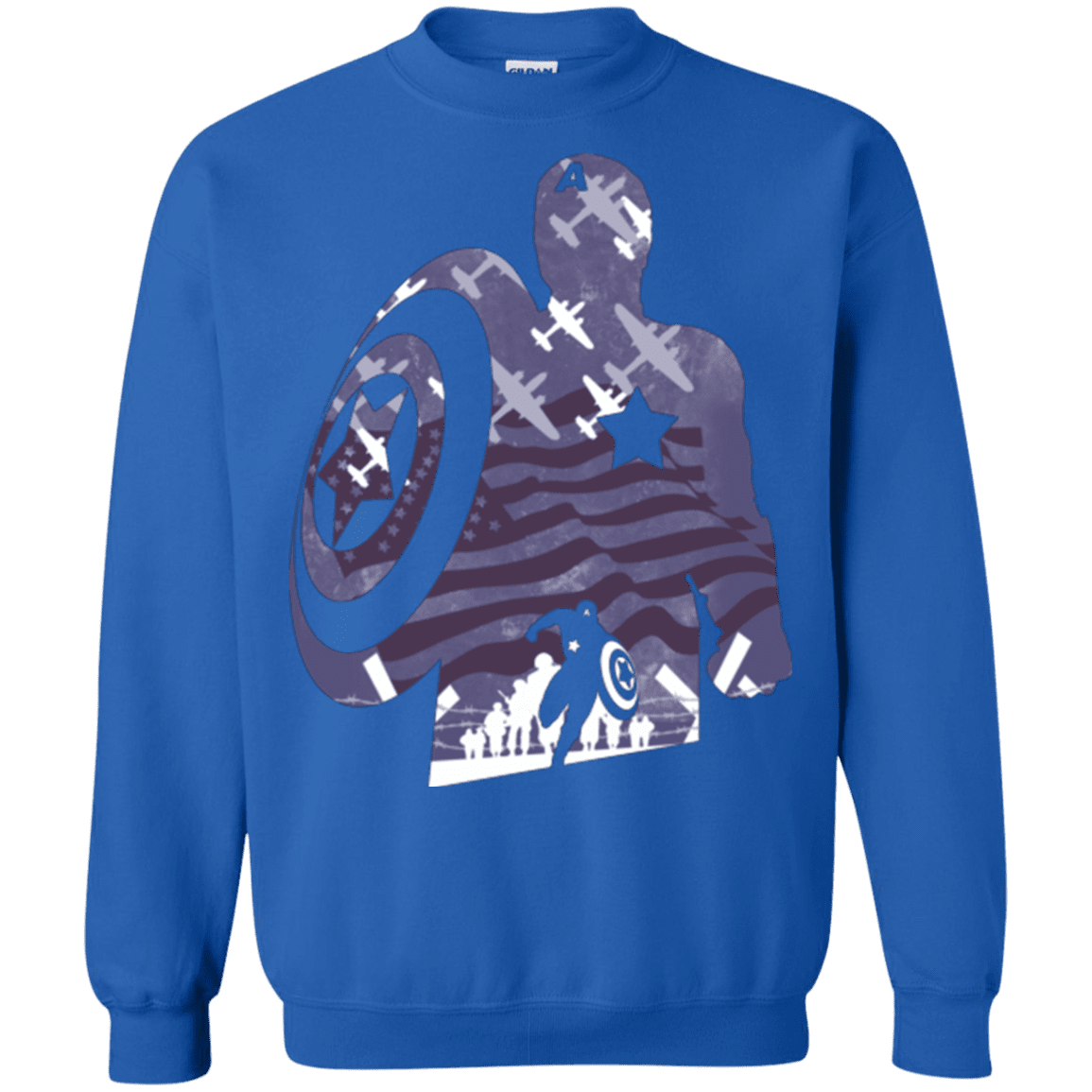 Sweatshirts Royal / Small The Soldier Crewneck Sweatshirt