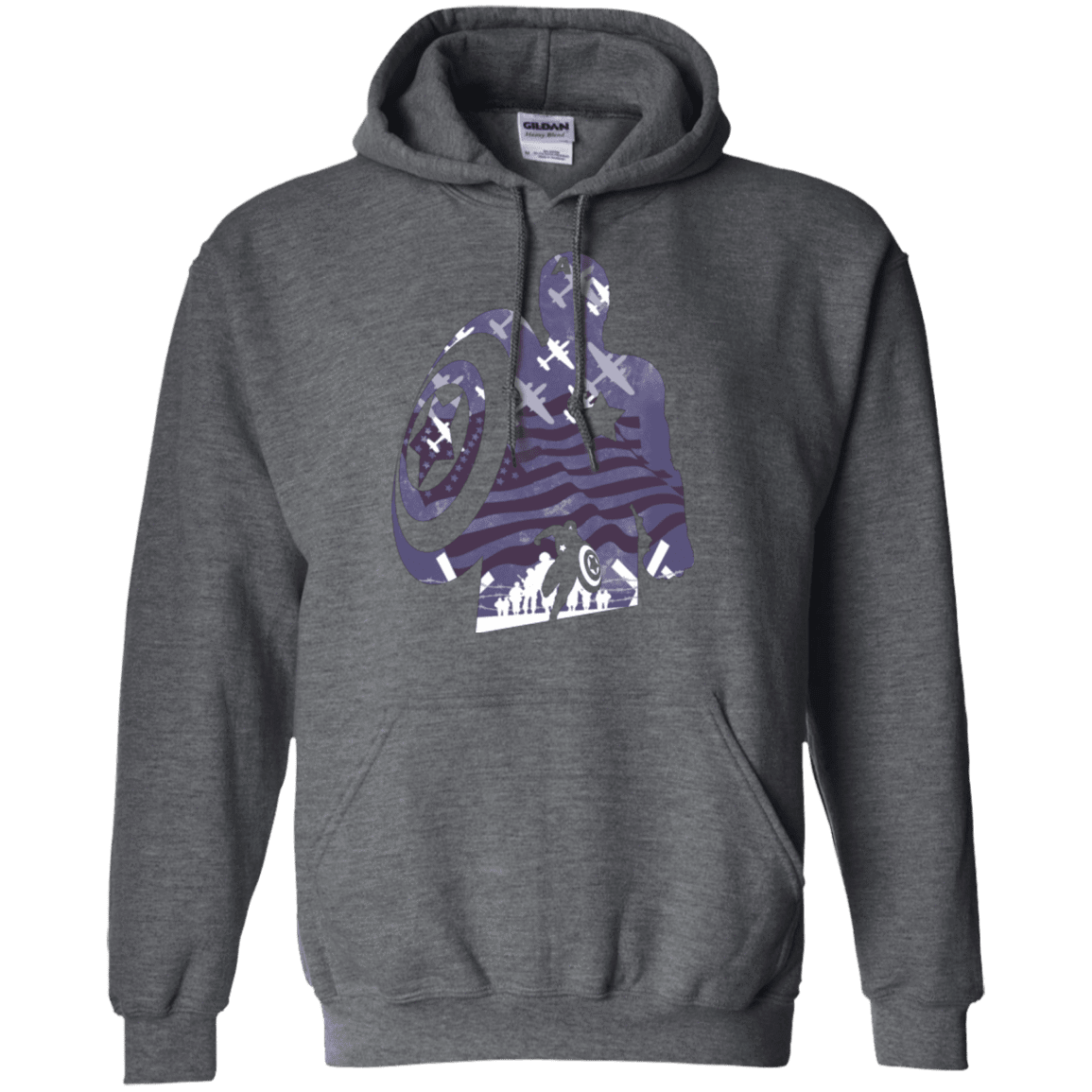Sweatshirts Dark Heather / Small The Soldier Pullover Hoodie