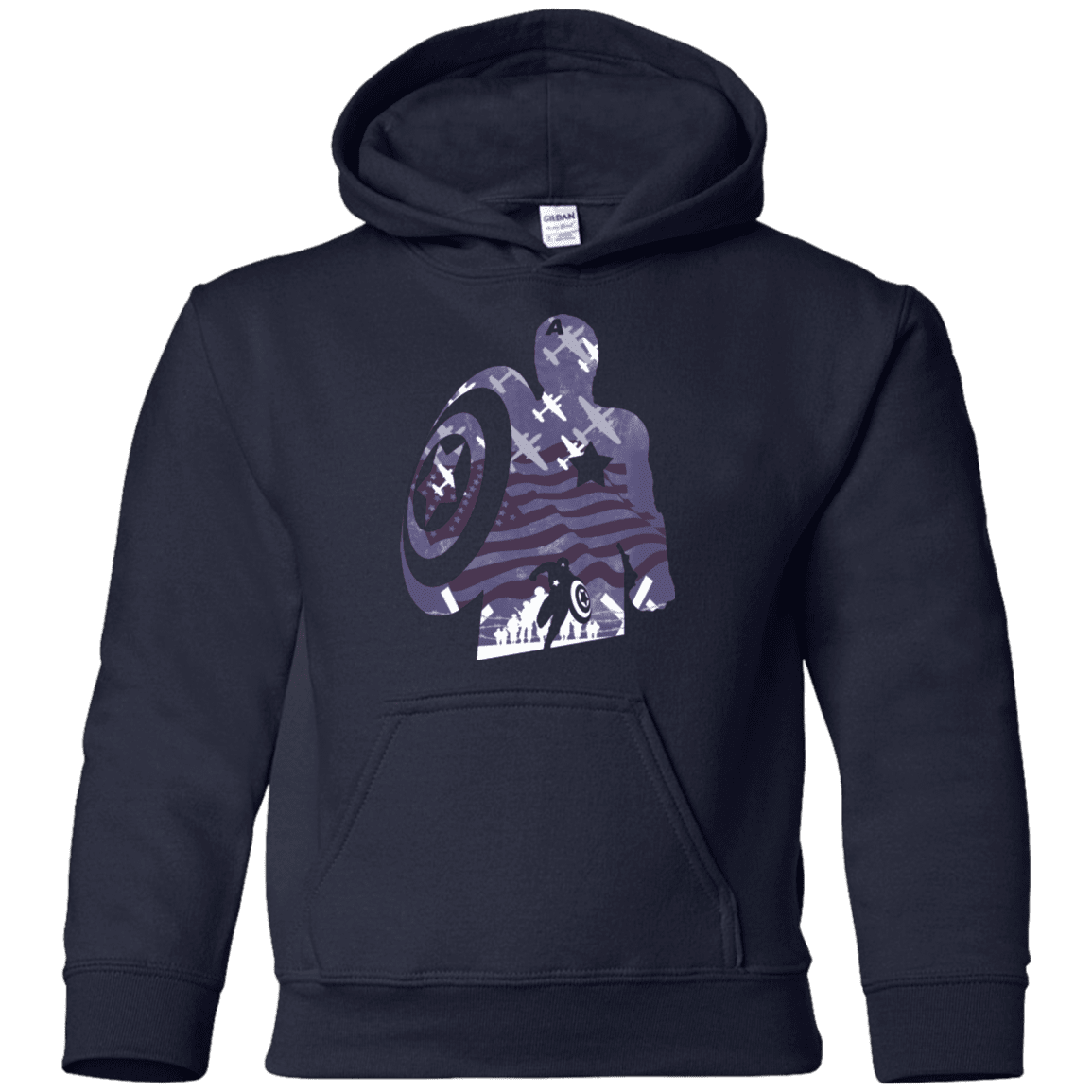Sweatshirts Navy / YS The Soldier Youth Hoodie