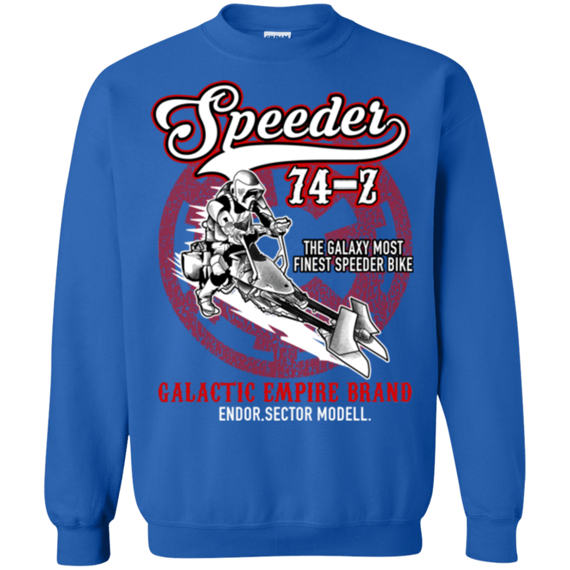 Sweatshirts Royal / Small The Speeder Crewneck Sweatshirt