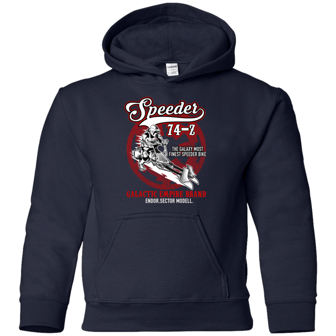 Sweatshirts Navy / YS The Speeder Youth Hoodie