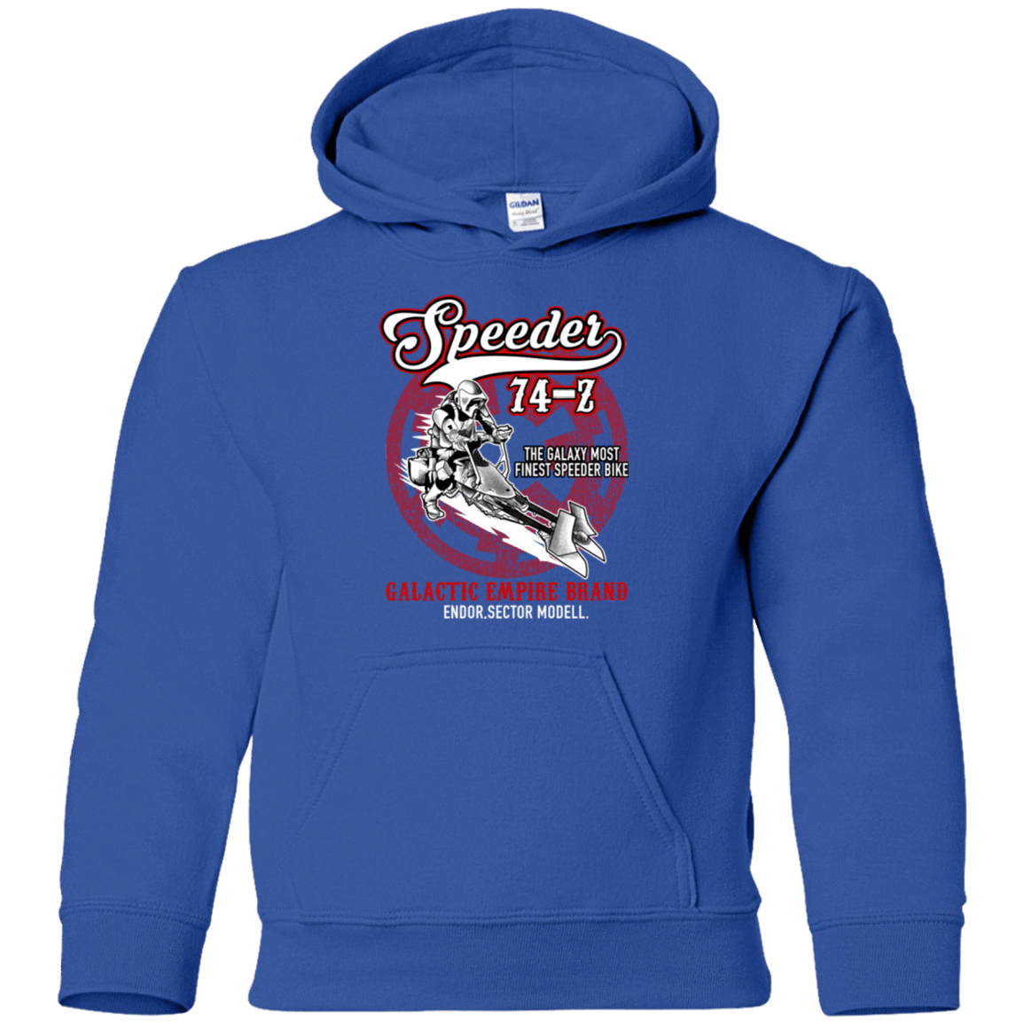 Sweatshirts Royal / YS The Speeder Youth Hoodie