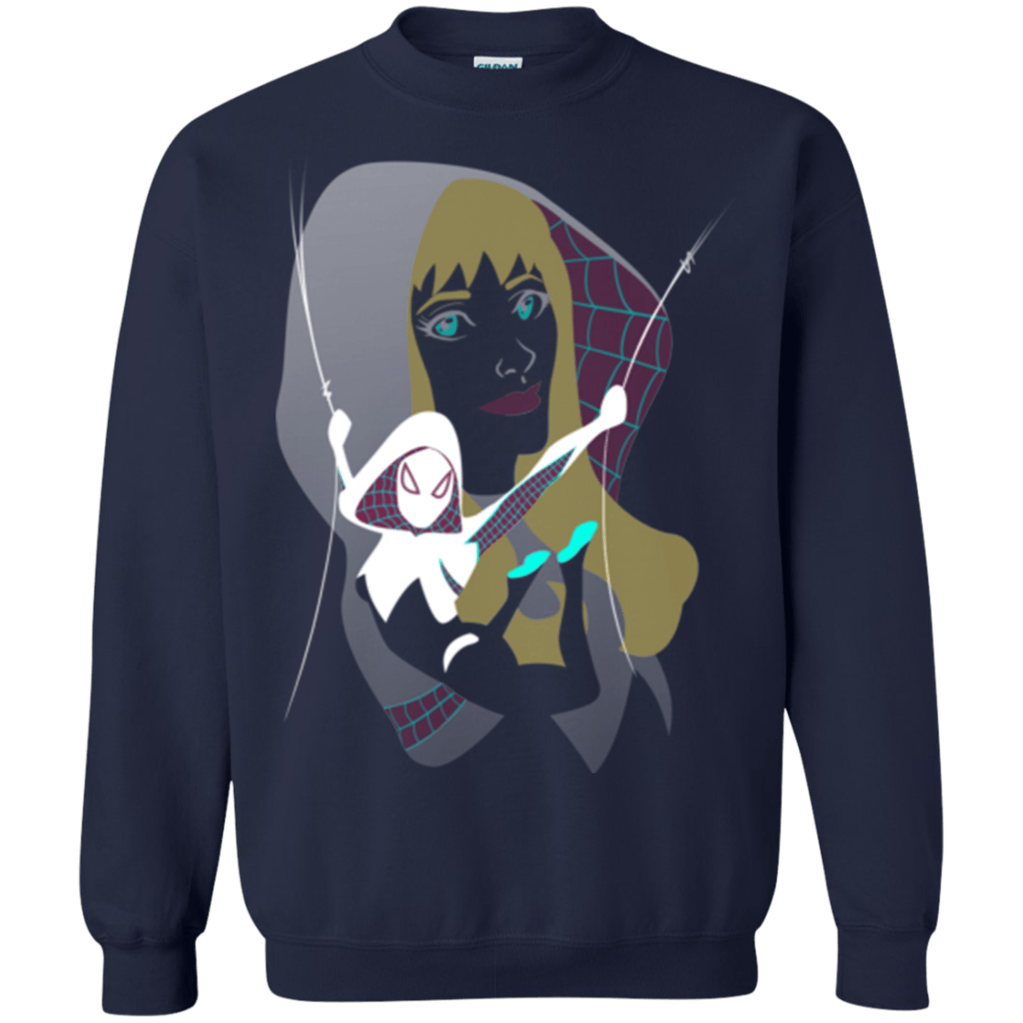 Sweatshirts Navy / Small The Spider Crewneck Sweatshirt