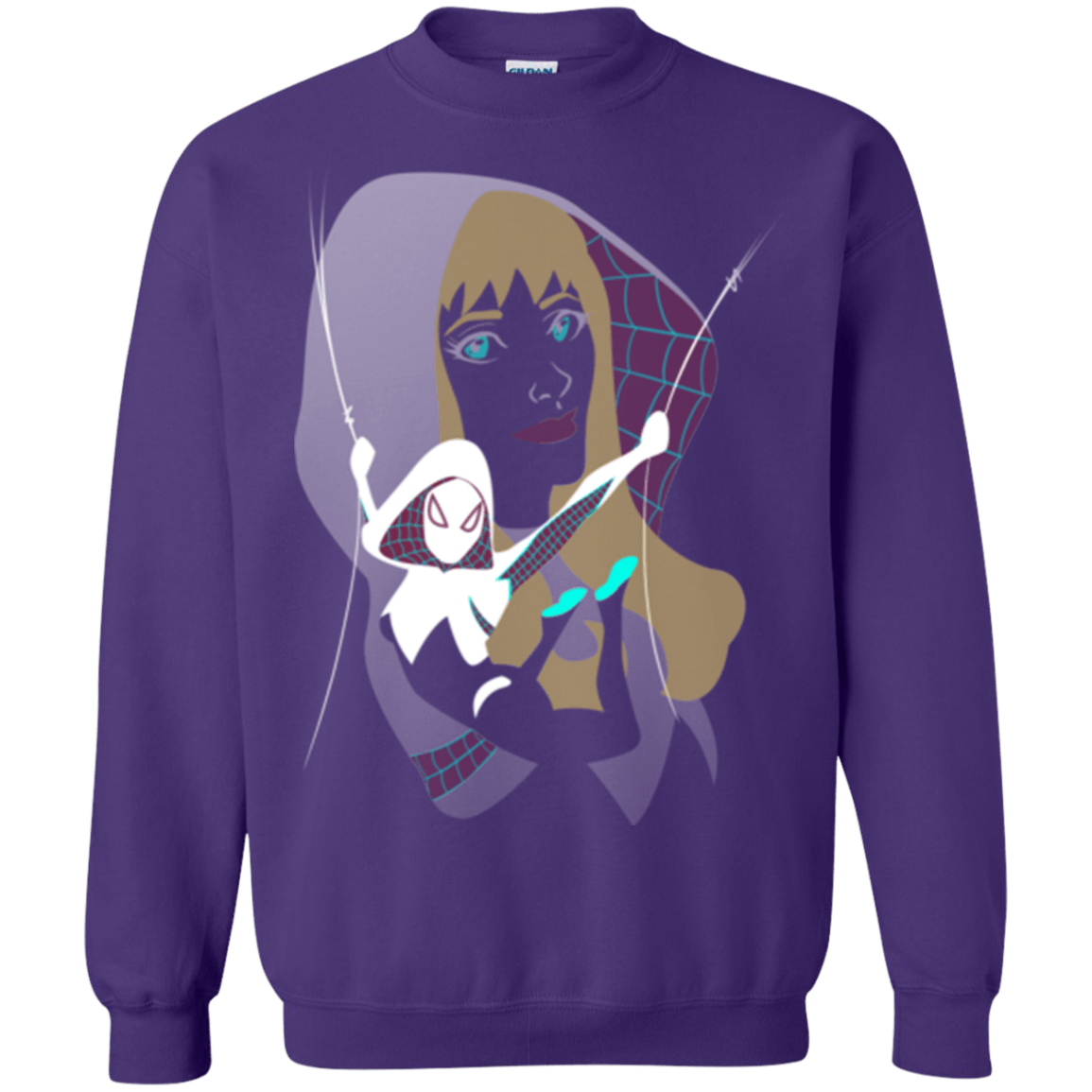 Sweatshirts Purple / Small The Spider Crewneck Sweatshirt