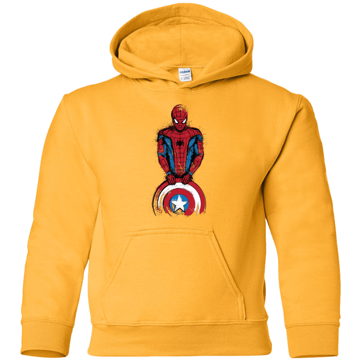 Sweatshirts Gold / YS The Spider is Coming Youth Hoodie
