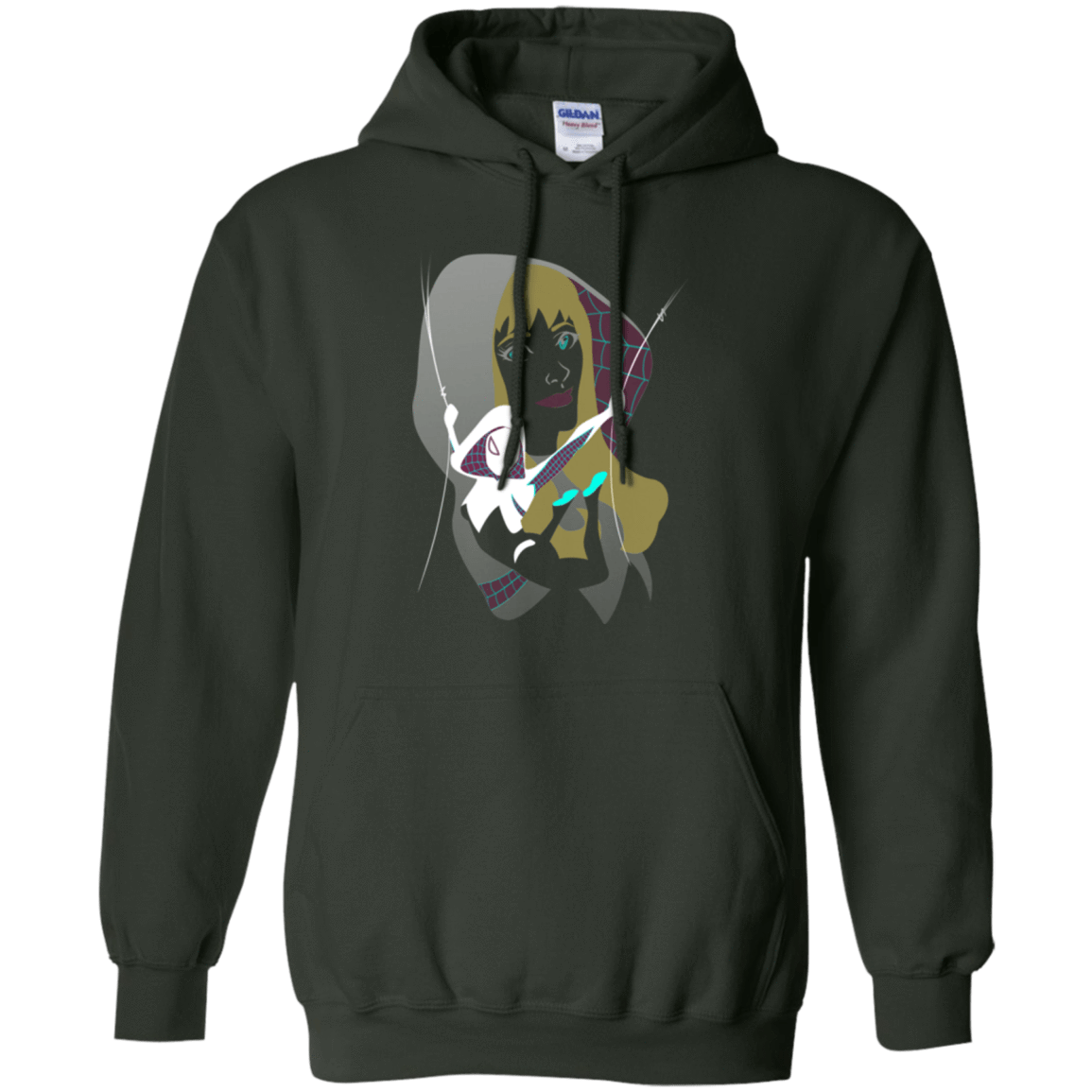Sweatshirts Forest Green / Small The Spider Pullover Hoodie