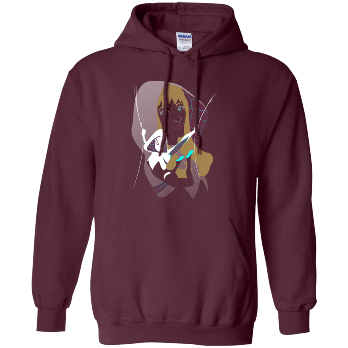 Sweatshirts Maroon / Small The Spider Pullover Hoodie