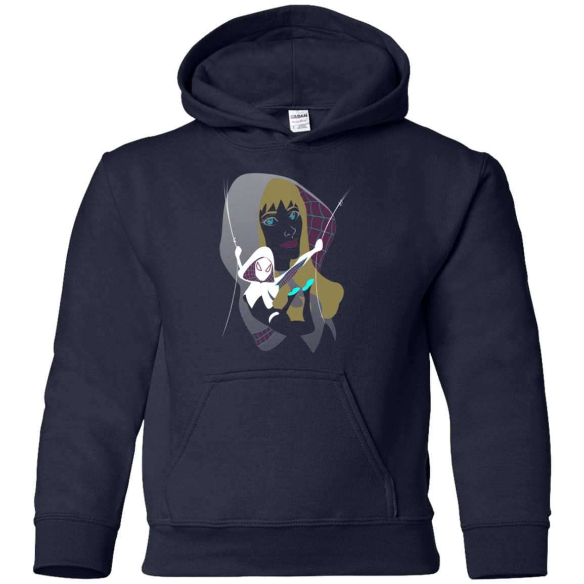 Sweatshirts Navy / YS The Spider Youth Hoodie