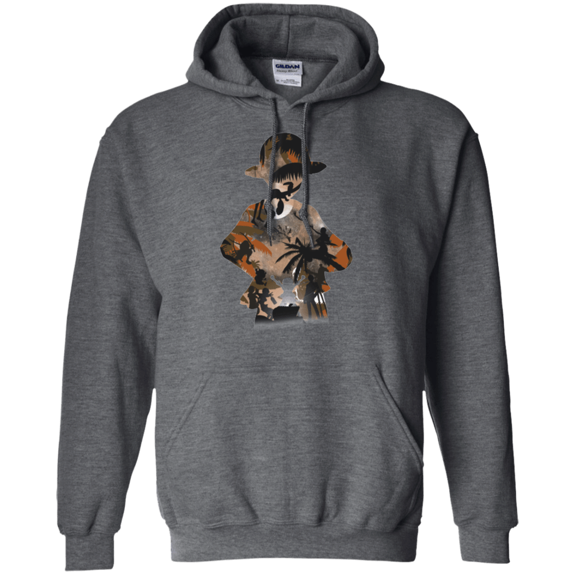 Sweatshirts Dark Heather / Small The Straw Hat Crew Pullover Hoodie